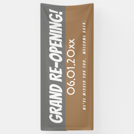 Modernes Großunternehmen Banner (Vertikal)