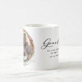 Modernes Großvater-Foto für Blattwerk Kaffeetasse (Mittel)