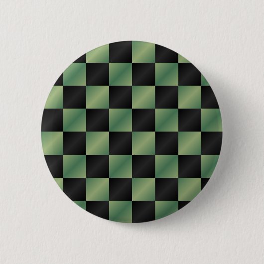 Modernes, grün-schwarzes Licht Button (Vorderseite)
