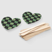 Modernes, grün-schwarzes Licht Fächer (Non-assembled)