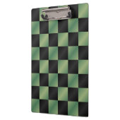 Modernes, grün-schwarzes Licht Klemmbrett (Links)