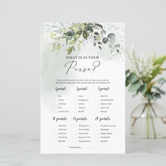 Modernes Grün, was in Ihrem Geldbeutel steckt (Stehend Vorderseite)