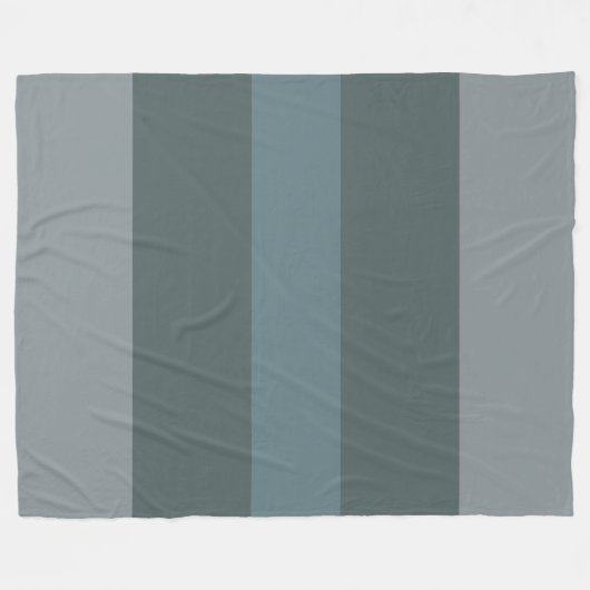 Modernes, grünes Blockvlies Fleecedecke (Vorderseite (Horizontal))