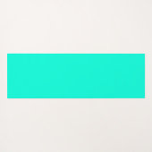 Modernes grünes Gefälle Sommerfarbenwelt Yogamatte (Rückseite (Horizontal))