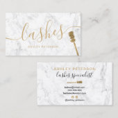 Modernes, gürteliges Gold besticht durch seine bür Visitenkarte (Vorne/Hinten)