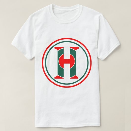 Modernes H-Buchstaben-Logo T-Shirt (Design vorne)