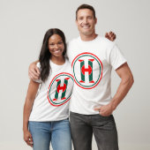 Modernes H-Buchstaben-Logo T-Shirt (Unisex)