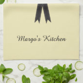 Modernes Hahnentrittmuster Küchentuch (Gefaltet)