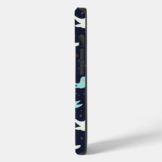 Modernes Halbbild Case-Mate iPhone Hülle (Rückseite / Links)