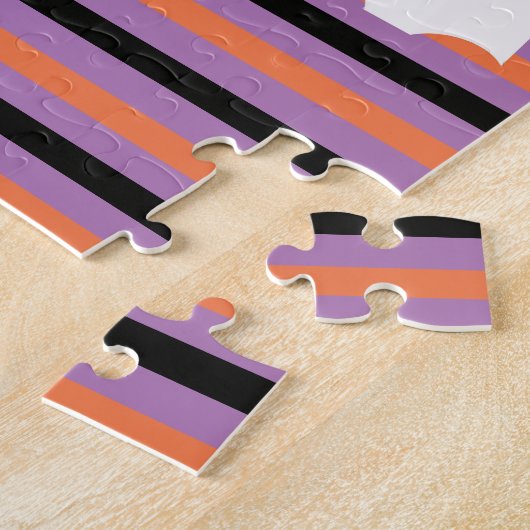 Modernes Halloween Niedlich Ghost Puzzle (Seite)