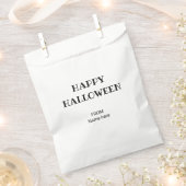 Modernes Halloween-Party mit schwarzer Fledermauss Geschenktütchen (Ausgeschnitten)