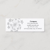 Modernes handgemachtes mit Liebe-minimalem mit Mini Visitenkarte (Rückseite)