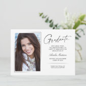 Modernes, handgeschriebenes Ink Script Graduate 2  Ankündigung (Stehend Vorderseite)