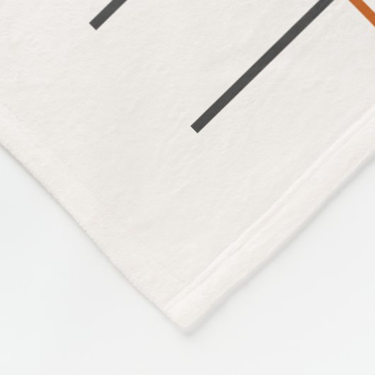 Modernes handgeschriebenes Letter Notebook-Papier  Fleecedecke (Ecke)