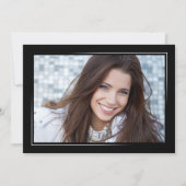 Modernes, handgeschriebenes Script-Graduate 2 Foto Ankündigung (Rückseite)