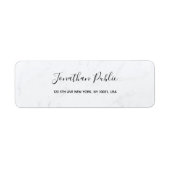 Modernes, handgeschriebenes Skript Elegantes Marmo (Vorne)