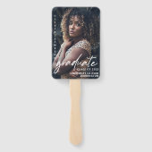 Modernes, handgeschriebenes Skript | FOTO Fächer (Rückseite)