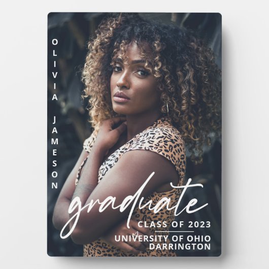 Modernes, handgeschriebenes Skript | FOTO Fotoplatte (Vorderseite)