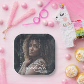 Modernes, handgeschriebenes Skript | FOTO Pappteller (Party)