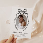 Modernes handgezeichnetes Brautparty Einladung