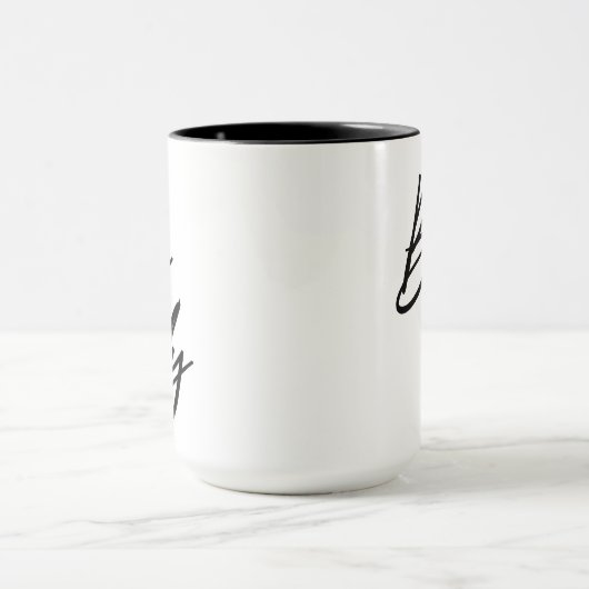 Modernes Handling-Skript Boss Lady Tasse (Zentrum)