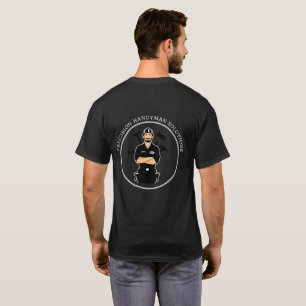 Modernes Handwerker-Bauunternehmen mit individuell T-Shirt
