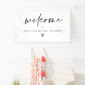 Modernes Handwriting - Hochzeitsstimmung - Brautpa Banner (Insitu)