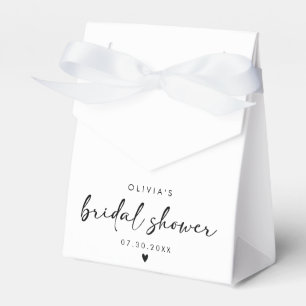 Modernes Handwriting-Script-Brautparty Geschenkschachtel