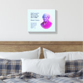 Modernes HARRIET TUBMAN Zitat Leinwanddruck (Insitu (Schlafzimmer))