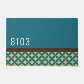 Modernes Haus aus der Mitte der 70er Jahre Fußmatte (Vorderseite)