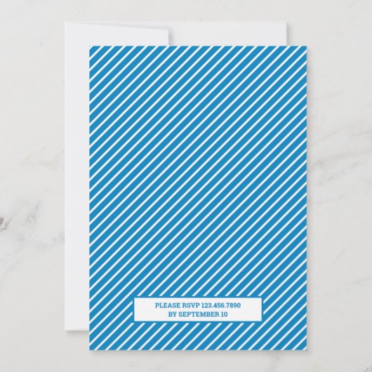 Modernes Haus Foto Housewarming Party Einladung (Rückseite)