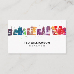 Modernes Haus-wirkliches Anwesenberuflicher Visitenkarte