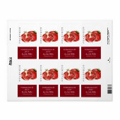 Modernes hausgemachtes Granatapfelsieb (Vorne)