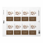 Modernes, hausgemachtes Mushroom Sauce-Label (Vorne)