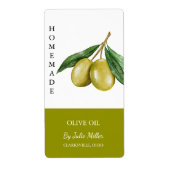 Modernes, hausgemachtes Olivenöl (Vorne)