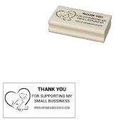 Modernes Haustiergeschäft - Danke Stempel (Stempel)