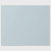 Modernes, hellblaues, fest ummanteltes Papier Geschenkpapier (Flach)