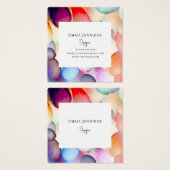 Modernes, helles, Abstrakt rosa gestrichenes Muste (Vorne & Hinten)