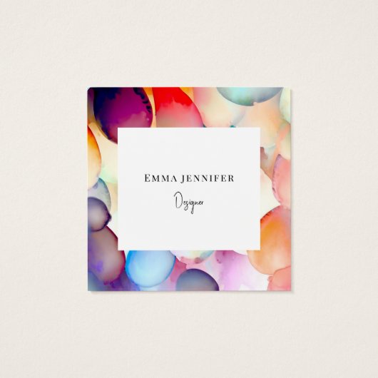 Modernes, helles, Abstrakt rosa gestrichenes Muste (Rückseite)