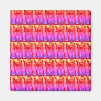 Modernes, helles, abstraktes Design Magnet