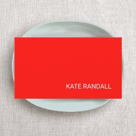 Modernes, helles, Berufliches Netzwerk Visitenkarte