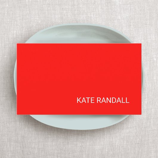 Modernes, helles, Berufliches Netzwerk Visitenkarte