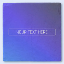 Modernes, helles Blau und Lila Gradient Ombre