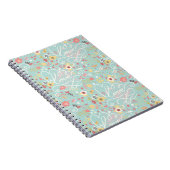 Modernes helles romantisches Muster Notizblock (Rechte Seite)