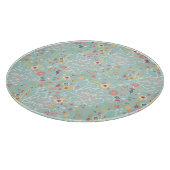 Modernes helles romantisches Muster Schneidebrett (Ecke)