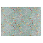 Modernes helles romantisches Muster Schneidebrett (Vorderseite)