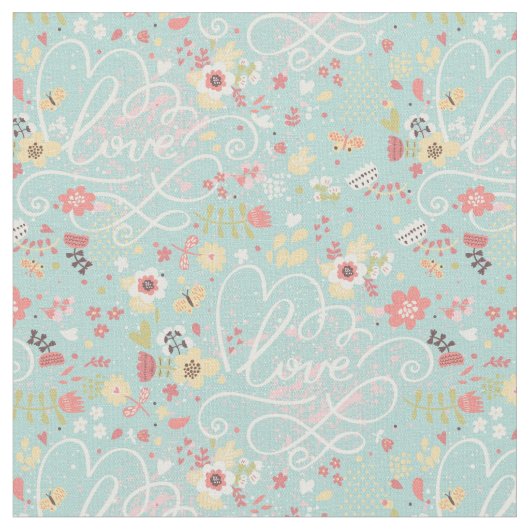 Modernes, helles romantisches Muster Stoff (Nahaufnahme)