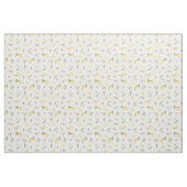 Modernes, hellgelbes Zitronenfruchtmuster Stoff (Fat Quarter (45,7 x 55,9 cm))