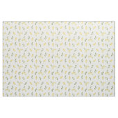 Modernes, hellgelbes Zitronenfruchtmuster Stoff (Fat Quarter (45,7 x 55,9 cm))