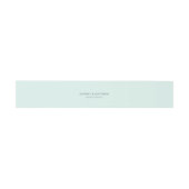 Modernes, hellgrün-blau einladungsbanderole (Flach)